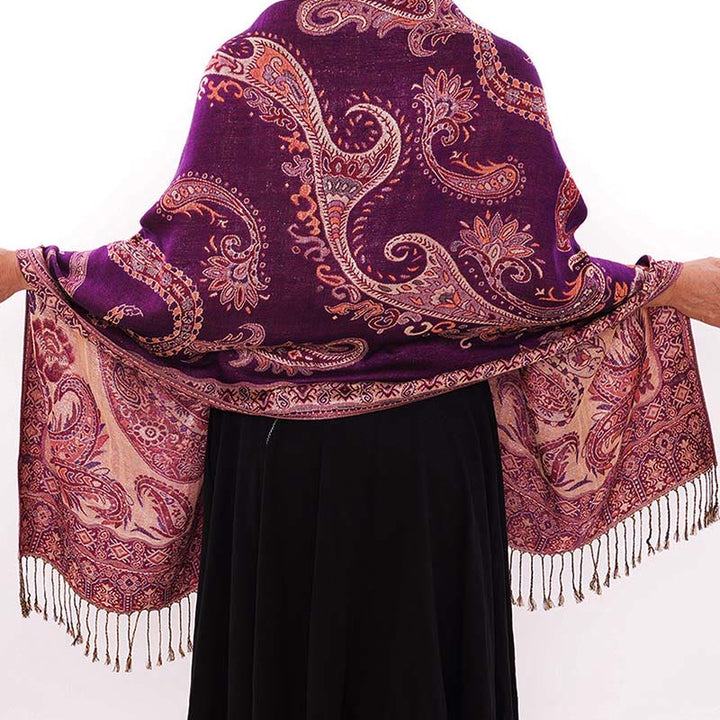 Buddha Stones con nappe e motivo floreale tibetano Paisley in stile bohémien - image 17
