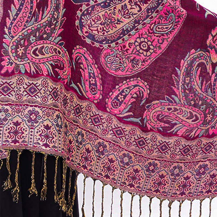 Buddha Stones con nappe e motivo floreale tibetano Paisley in stile bohémien - image 23