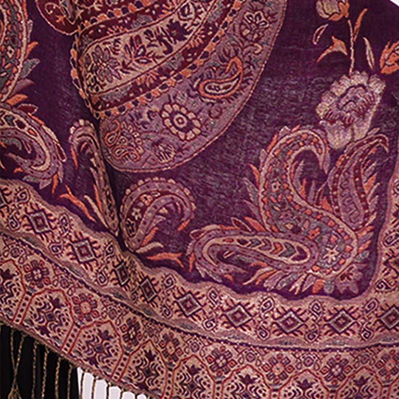 Buddha Stones con nappe e motivo floreale tibetano Paisley in stile bohémien - image 18
