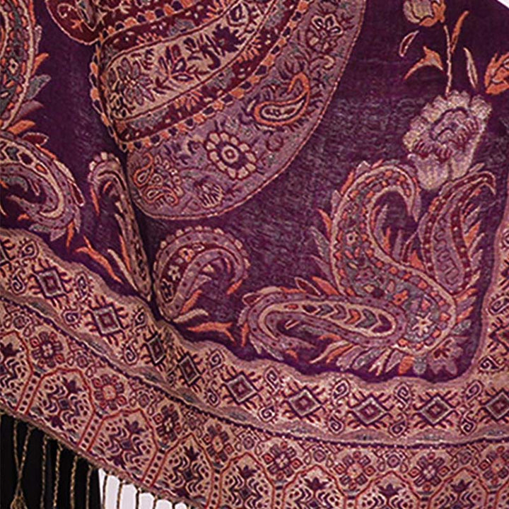 Buddha Stones con nappe e motivo floreale tibetano Paisley in stile bohémien - image 18