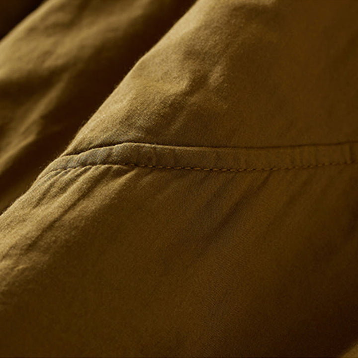 Pantaloni harem da donna semplici con tasche e stampa Buddha Stones - image 3