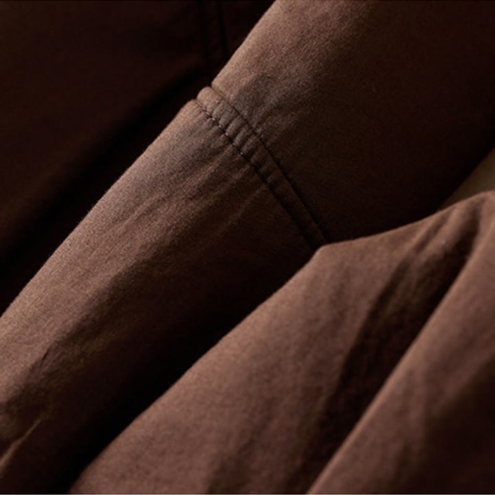 Pantaloni harem da donna semplici con tasche e stampa Buddha Stones - image 13