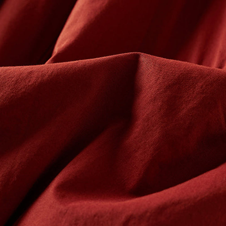 Pantaloni harem da donna in cotone spesso con tasche, imbottiti e semplici in cotone Buddha Stones - image 21