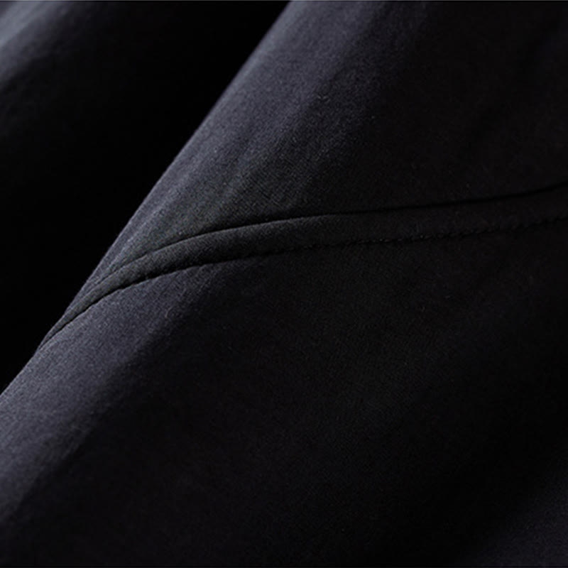 Pantaloni harem da donna in cotone spesso con tasche, imbottiti e semplici in cotone Buddha Stones - image 28