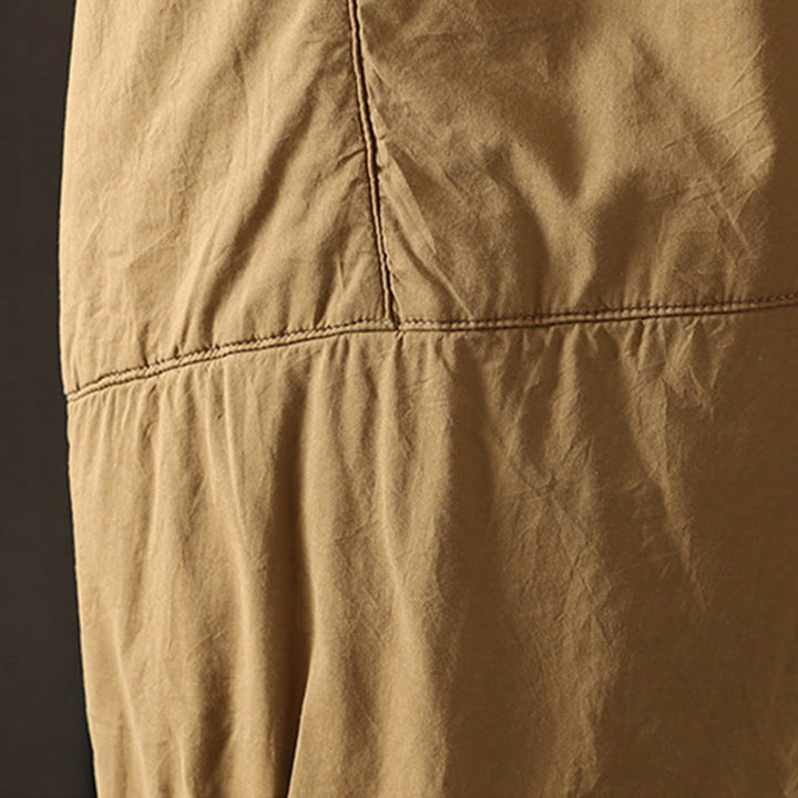 Pantaloni harem da donna con tasche, tinta unita e caldi, Buddha Stones - image 5