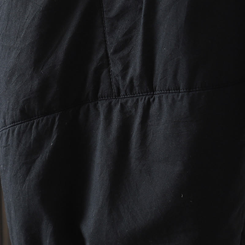 Pantaloni harem da donna in cotone imbottito caldo e semplice con tasche Buddha Stones - image 14