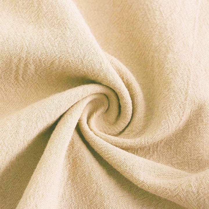 Buddha Stones 2 pezzi camicia a maniche lunghe con tasche pantaloni con coulisse meditazione cotone lino abbigliamento da donna set - image 16