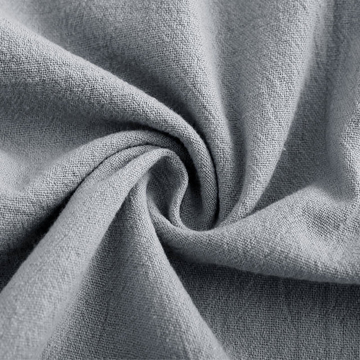 Buddha Stones 2 pezzi camicia a maniche lunghe con tasche pantaloni con coulisse meditazione cotone lino abbigliamento da donna set - image 53