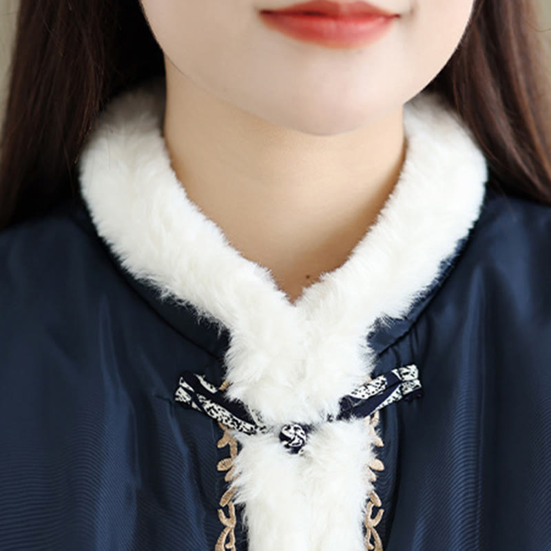 Giacca da donna in cotone imbottito con maniche lunghe e tasche Buddha Stones - image 6