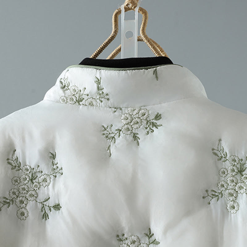 Giacca da donna con tasche, maniche lunghe, bottoni a rana e Buddha Stones - image 8