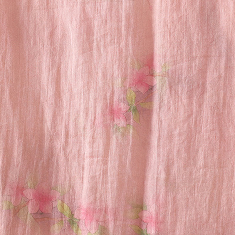 Giacca imbottita in cotone a maniche lunghe con tasche e stampa Buddha Stones da donna - image 11