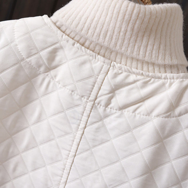 Giacca casual da donna in cotone a maniche lunghe con tasche, tinta Buddha Stones - image 5