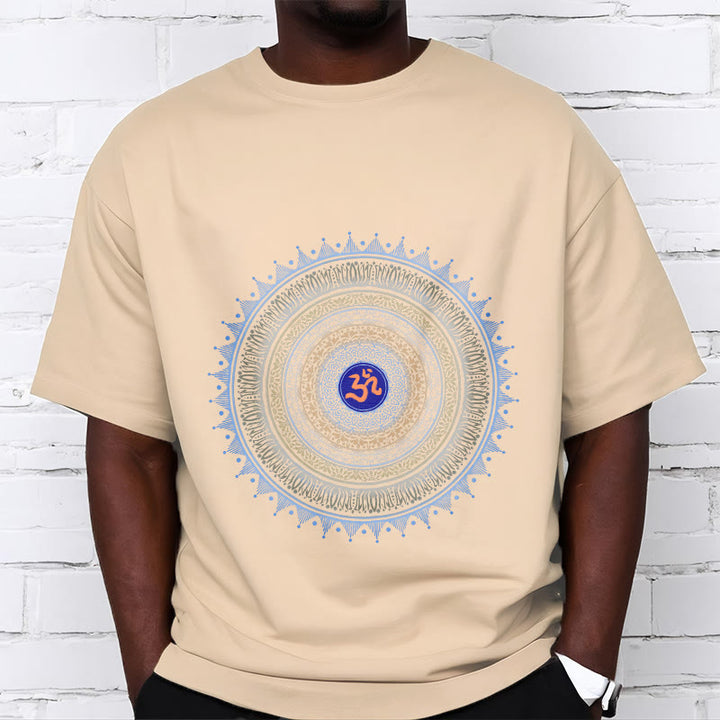 Maglietta con motivo Buddha Stones Mandala Flower OM - image 11