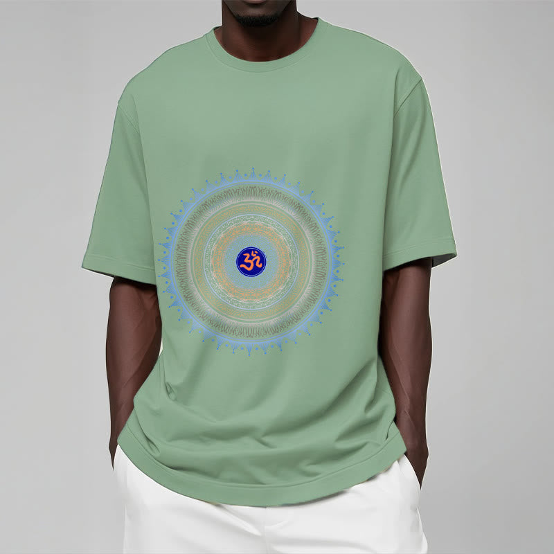 Maglietta con motivo Buddha Stones Mandala Flower OM - image 15