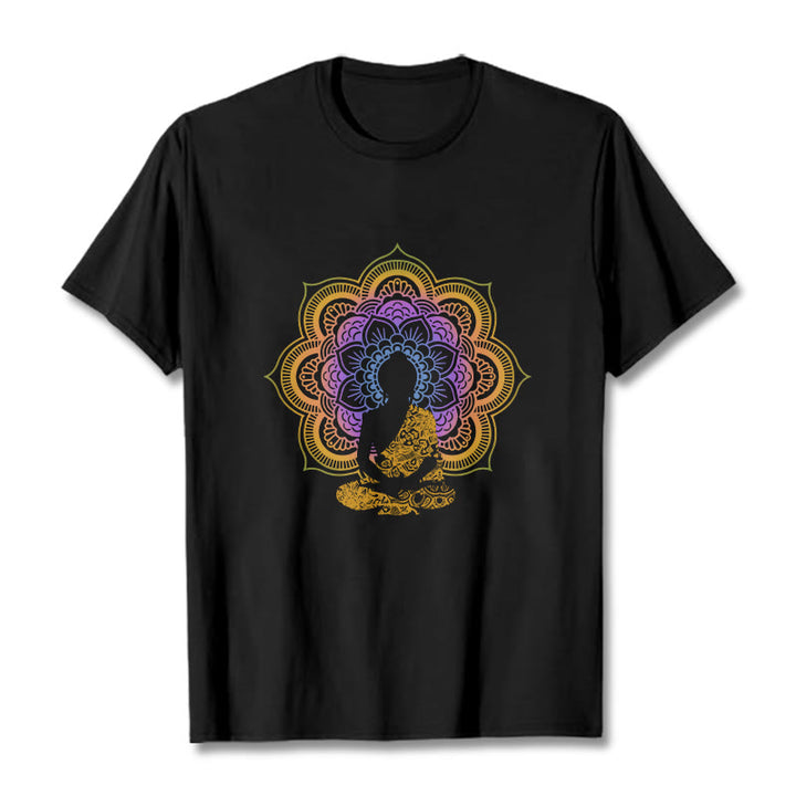 Maglietta con Buddha Stones di Buddha - Nero - 2XL - image 0