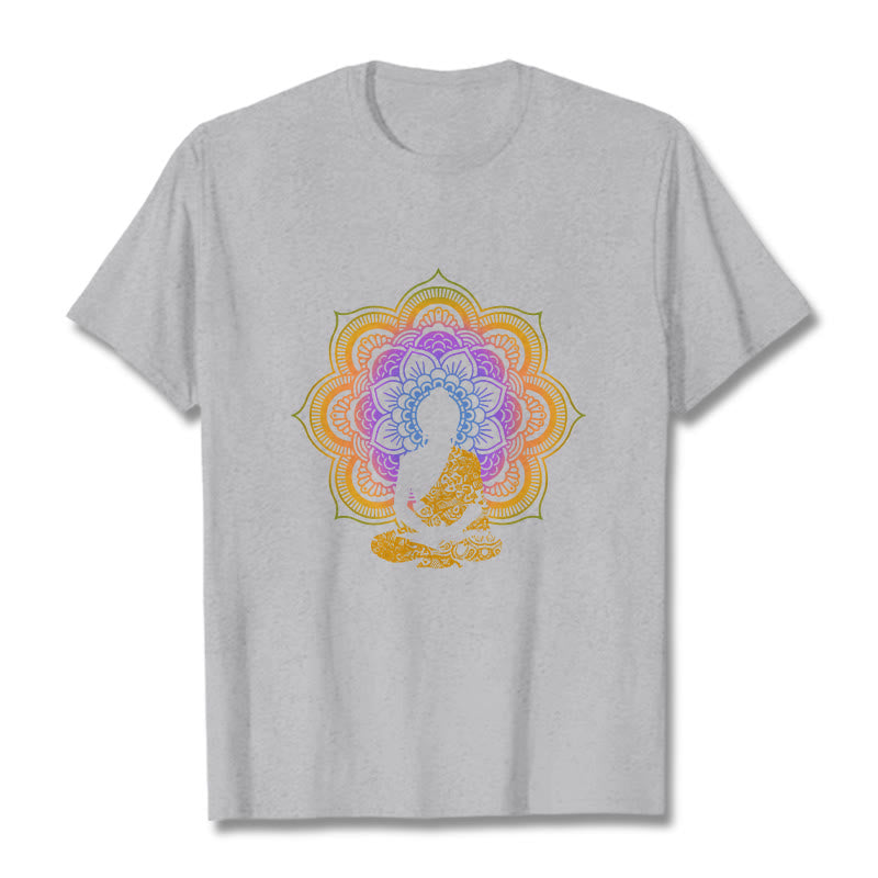 Maglietta con Buddha Stones di Buddha - Grigio chiaro - 2XL - image 19