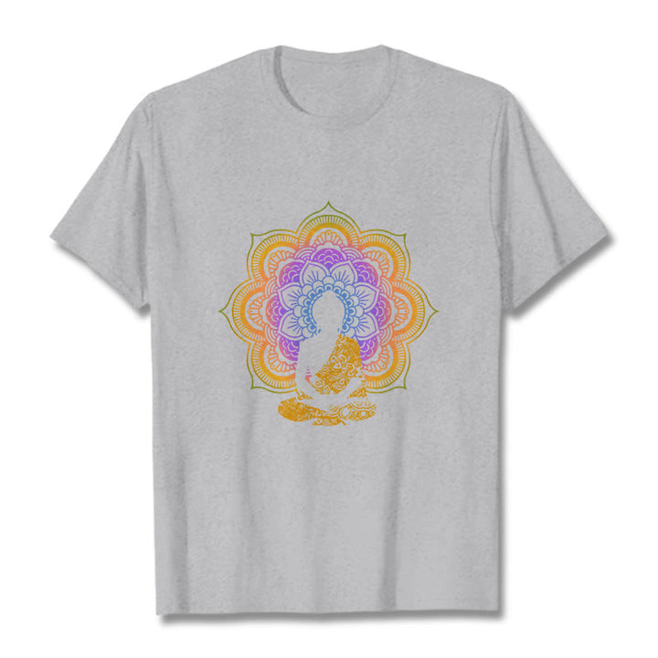 Maglietta con Buddha Stones di Buddha - Grigio chiaro - 2XL - image 19