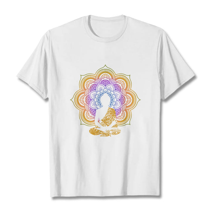 Maglietta con Buddha Stones di Buddha - Bianco - 2XL - image 5