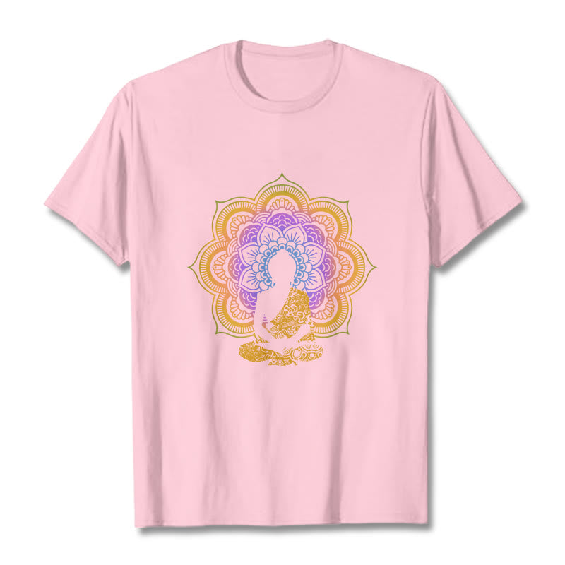 Maglietta con Buddha Stones di Buddha - Rosa chiaro - 2XL - image 14