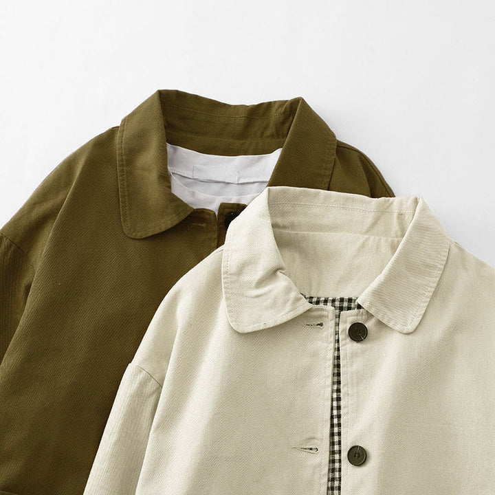 Giacca da donna in cotone con tasche e design patchwork Buddha Buddha Stones Commute - image 3