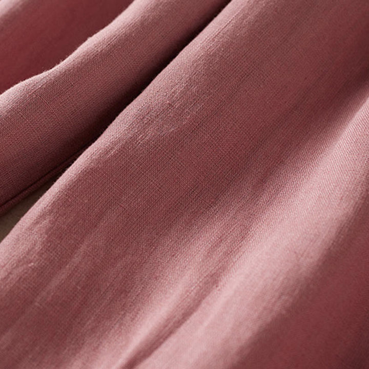 Pantaloni harem con ricamo di piccoli fiori estivi Buddha Stones e tasche - image 16