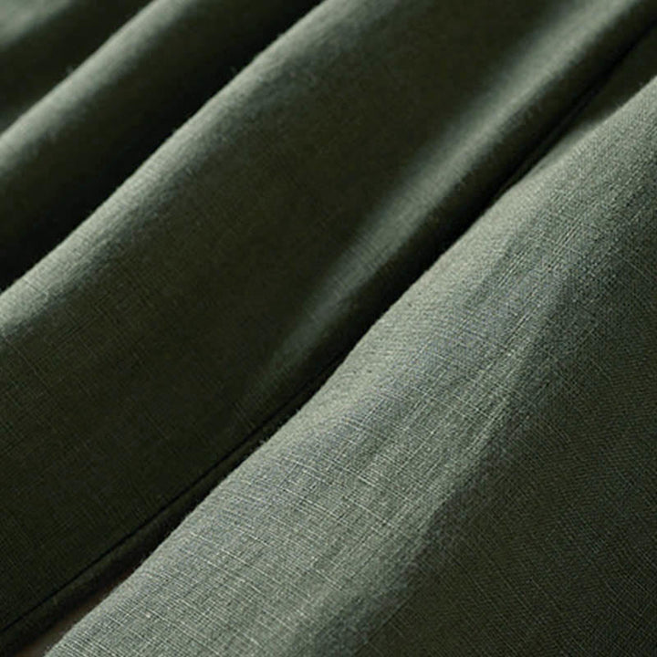 Pantaloni harem estivi con piccole decorazioni floreali e tasche, ispirati a Buddha Stones. - image 30