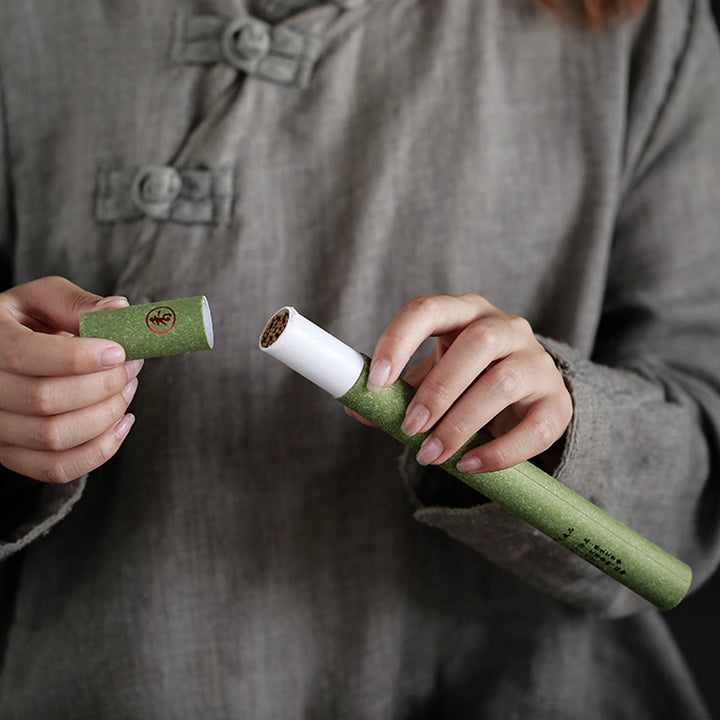 Decorazione per bruciatore di incenso in ceramica con gatto e panda, per benedizione