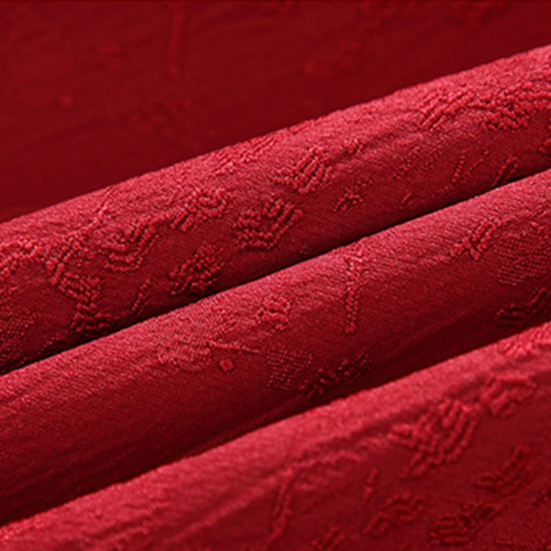 Giacca da uomo in cotone con maniche lunghe, collo alto, tasche e motivo Buddha Stones Jacquard - image 6