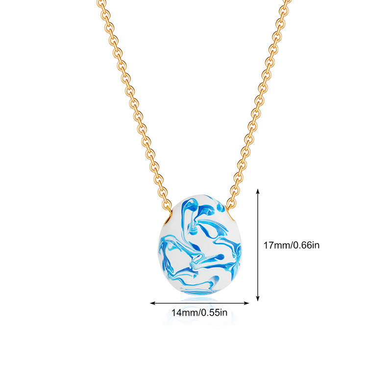 Collana con ciondolo a forma di goccia d'acqua, in rame e Buddha Stones, per la guarigione della ricchezza - image 3