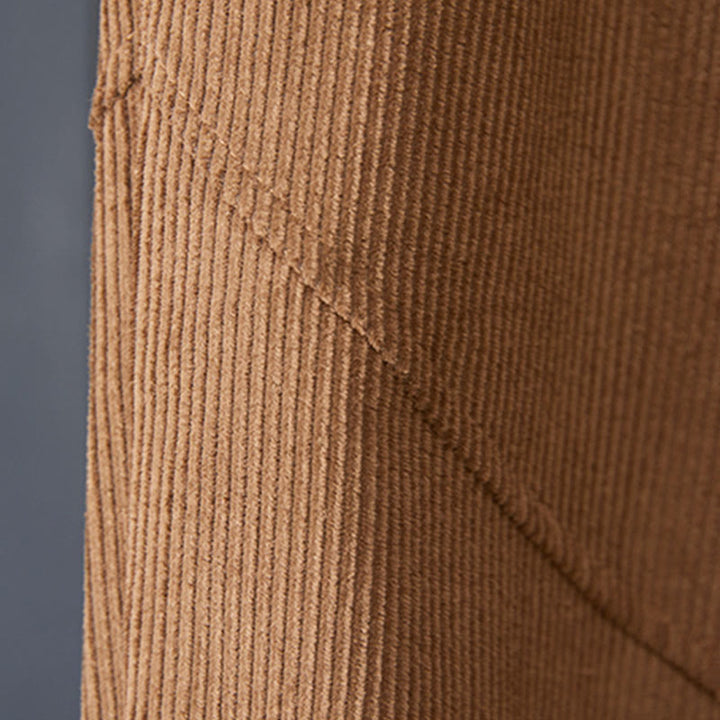 Pantaloni harem da donna in velluto a coste di cotone con tasche, modello Buddha Stones Peru, colore: verde - image 6