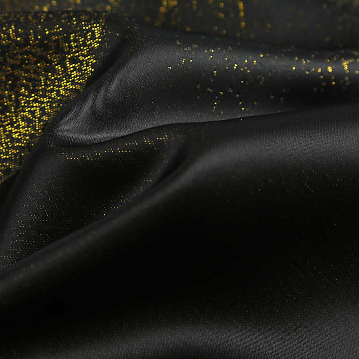Giacca da uomo a maniche lunghe con bottoni a forma di rana, tinta in oro Buddha Stones e tasche - image 11