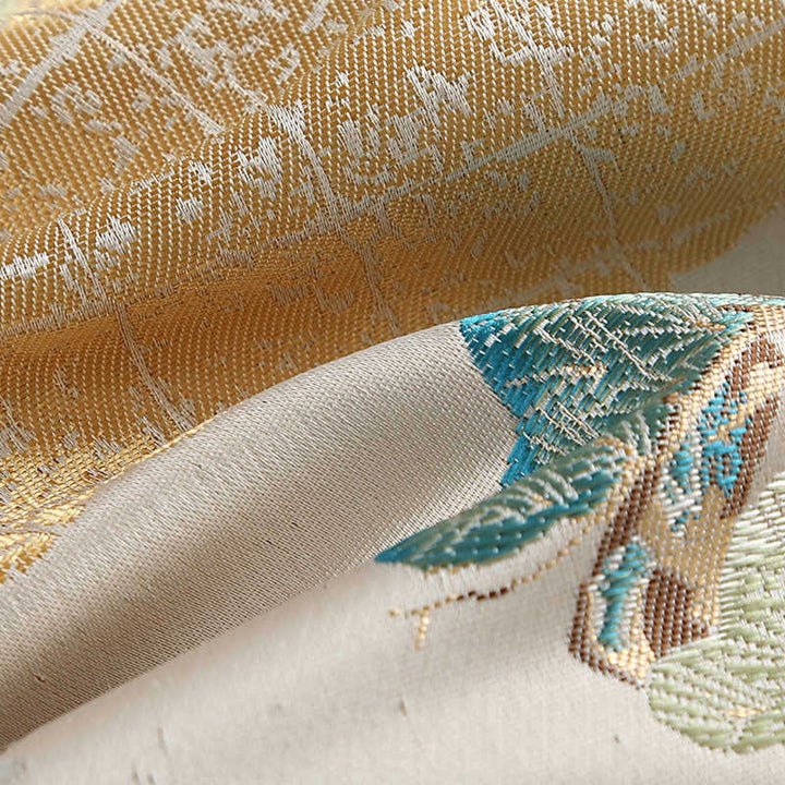 Giacca da uomo a maniche lunghe con bottoni a rana, motivo : Buddha Stones Mandarin Duck Peony Flower e tasche - image 13