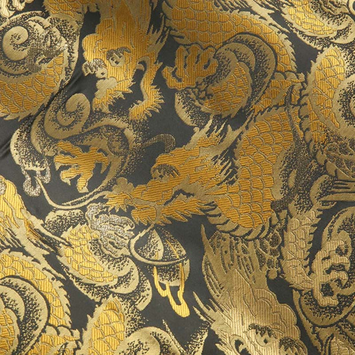 Giacca da uomo a maniche lunghe con tasche, motivo drago invernale in jacquard con bottoni a rana Buddha Stones - image 11
