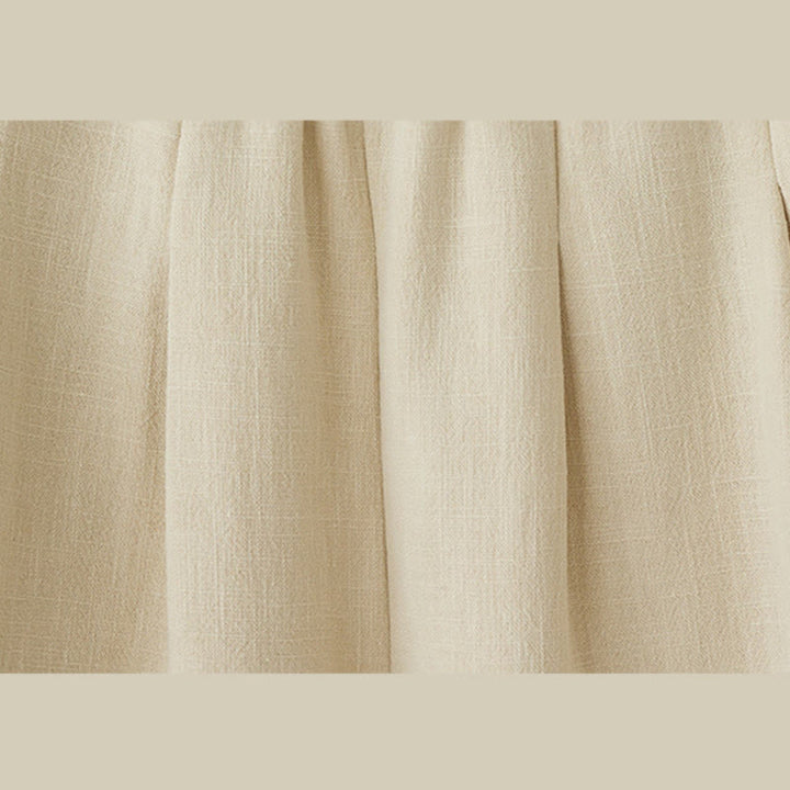 Pantaloni invernali da donna Buddha Stones in pile termico di cotone con tasche e lunghezza alla caviglia - image 4