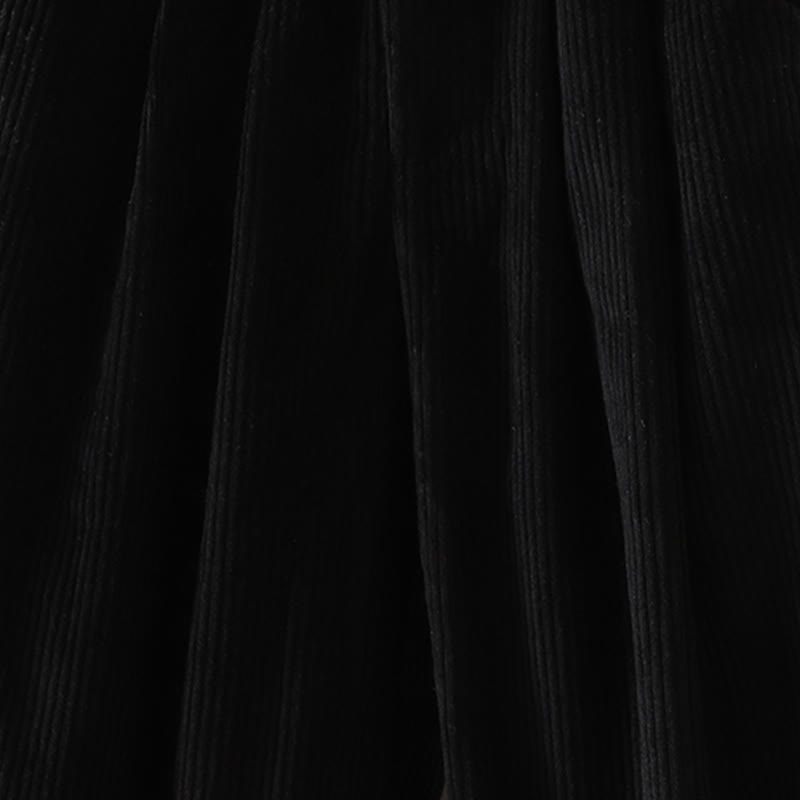 Pantaloni harem invernali da donna in velluto a coste di cotone con vita alta e fodera in pile, con tasche , Buddha Stones - image 15