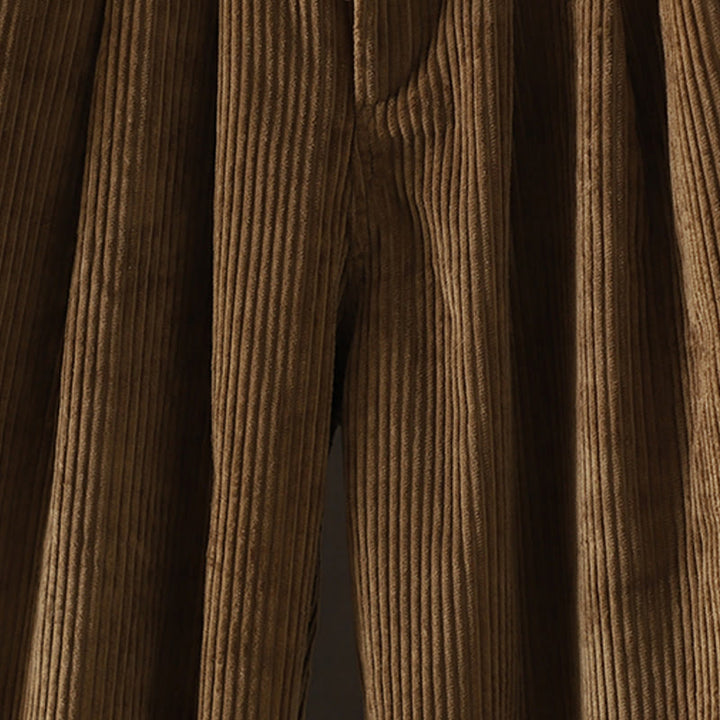 Pantaloni harem invernali da donna in velluto a coste di cotone con vita alta e fodera in pile, con tasche , Buddha Stones - image 21