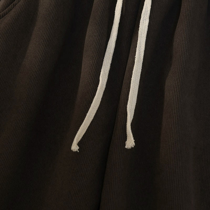 Pantaloni larghi da donna in velluto a coste di cotone patchwork con fodera in pile e tasche Buddha Stones - image 8