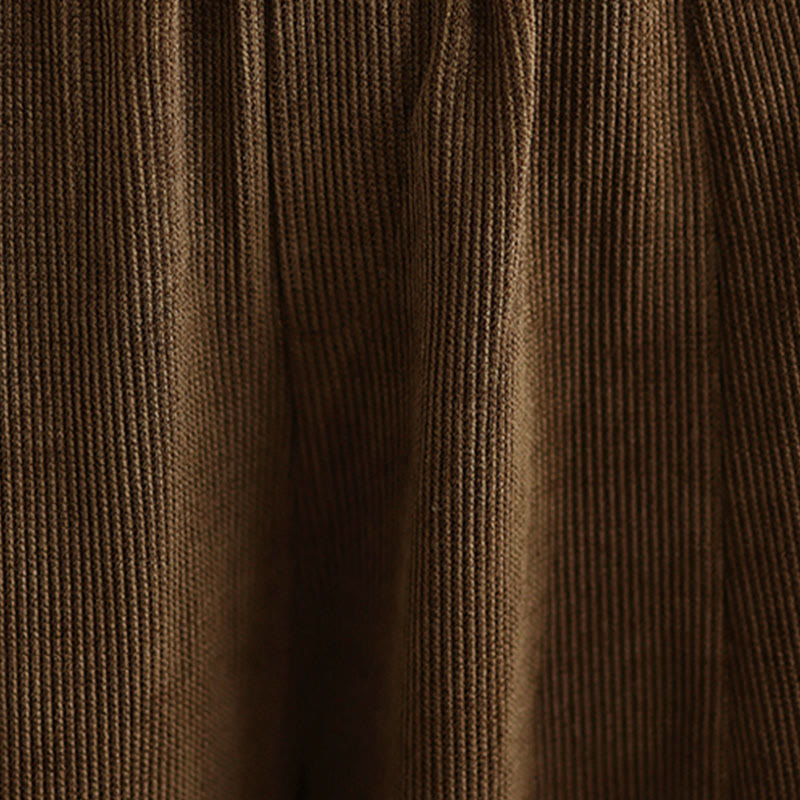 Pantaloni harem in velluto a coste patchwork con tasche da donna di Buddha Stones - image 11