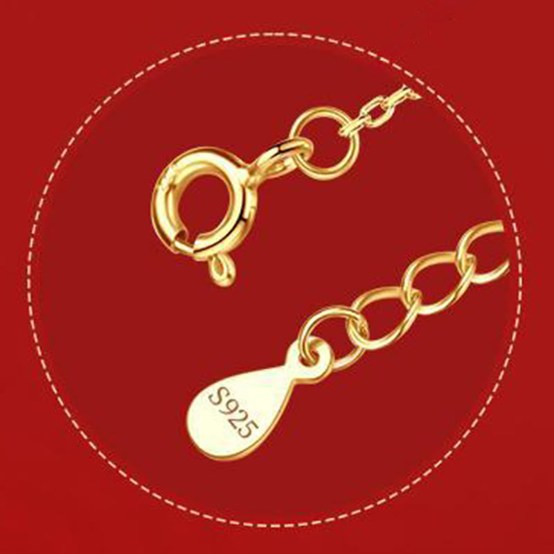 Collana con ciondolo in argento sterling 925, giada di Hetian, zircone e pietre Buddha Stones , anno del cavallo - image 8