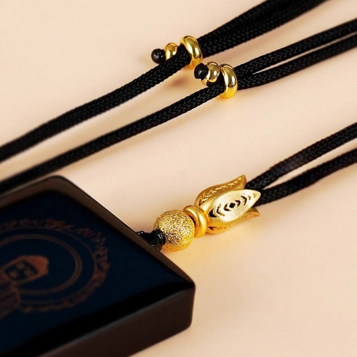 Buddha Stones con ciondolo in legno di sandalo, lacca artigianale, carattere di Buddha Fu, zodiaco cinese - image 25