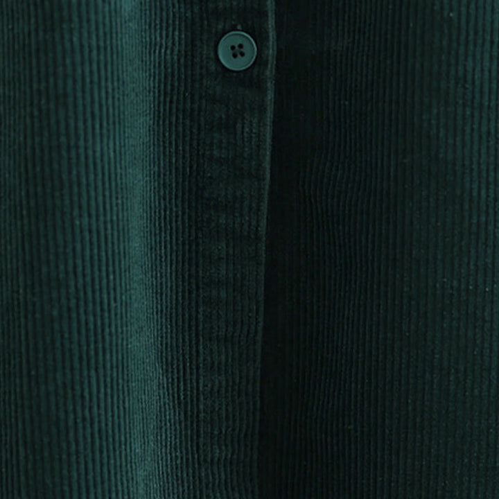 Abito midi senza maniche con tasche e bottoni color puro Buddha Stones - image 11