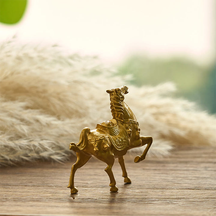 Buddha Stones Anno del Cavallo Lingotto Lega di Successo Decorazione per la casa - image 4