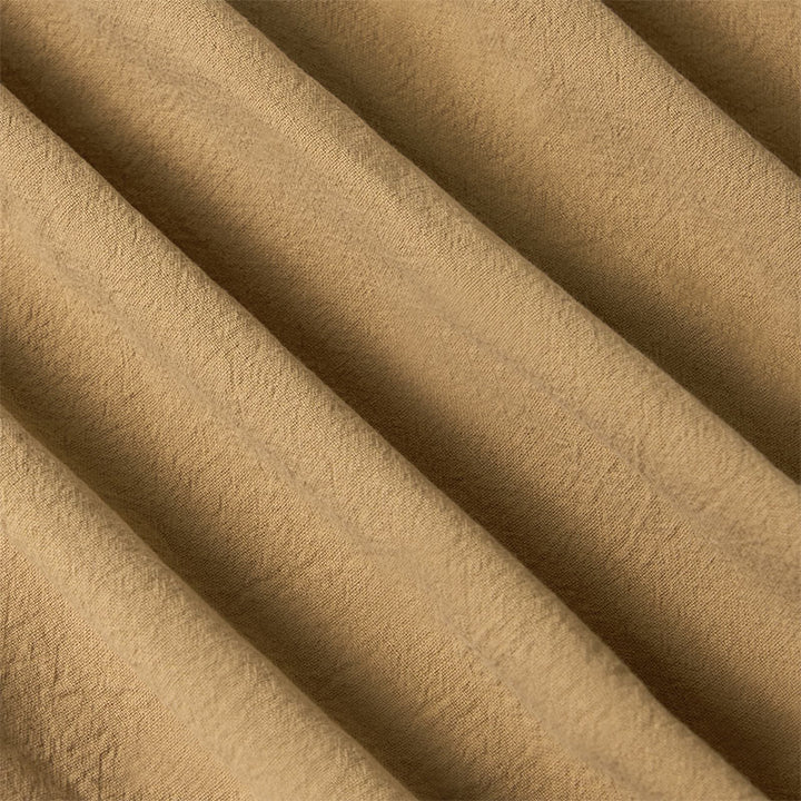 Camicia da donna in cotone con colletto rialzato, maniche lunghe, bottoni etnici a forma di rana, con tasche Buddha Stones - image 6