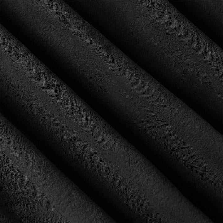 Camicia da donna in cotone con colletto rialzato, maniche lunghe, bottoni etnici a forma di rana, con tasche Buddha Stones - image 20