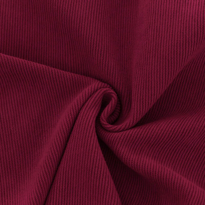 Pantaloni larghi da donna in velluto a coste di cotone patchwork con fodera in pile e tasche Buddha Stones - image 39