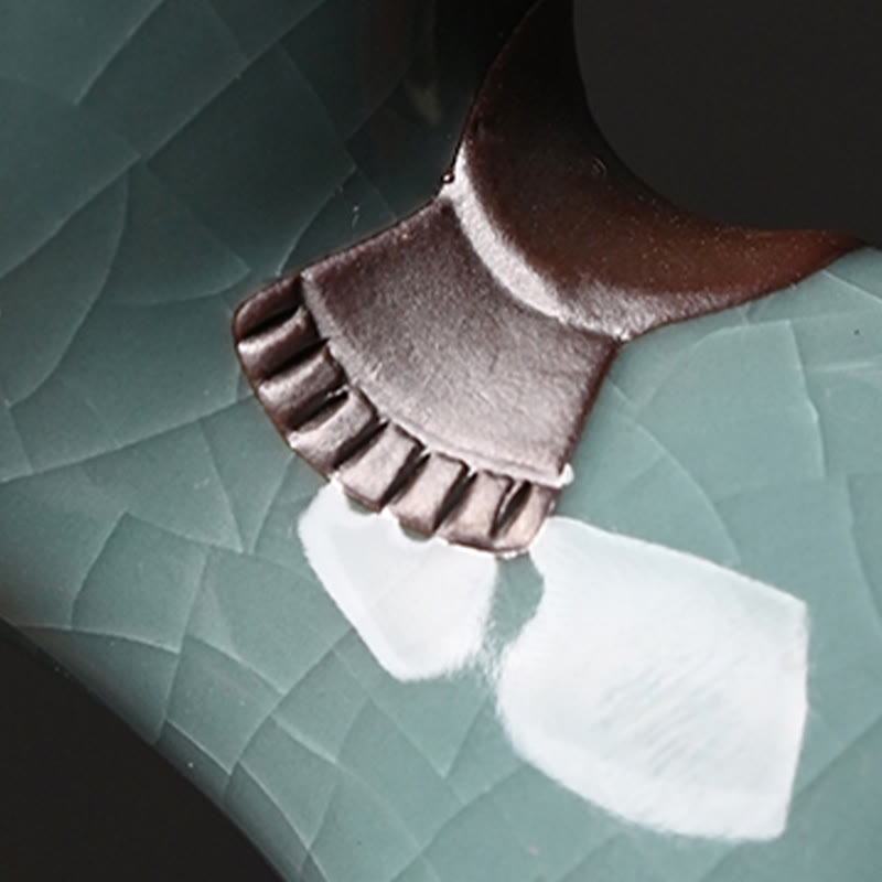 Buddha Stones Anno del Cavallo Ceramica Libertà Decorazione da tavolo per la casa - image 11