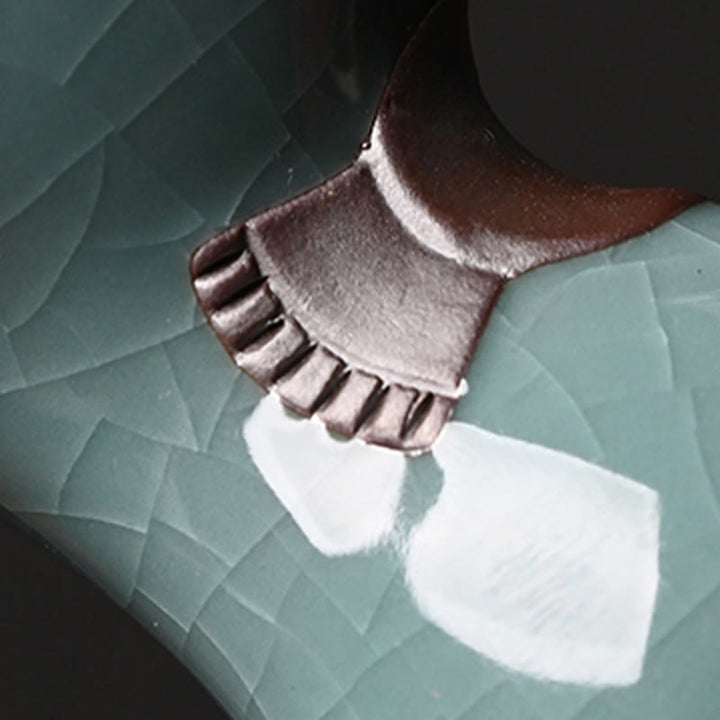 Buddha Stones Anno del Cavallo Ceramica Libertà Decorazione da tavolo per la casa - image 11