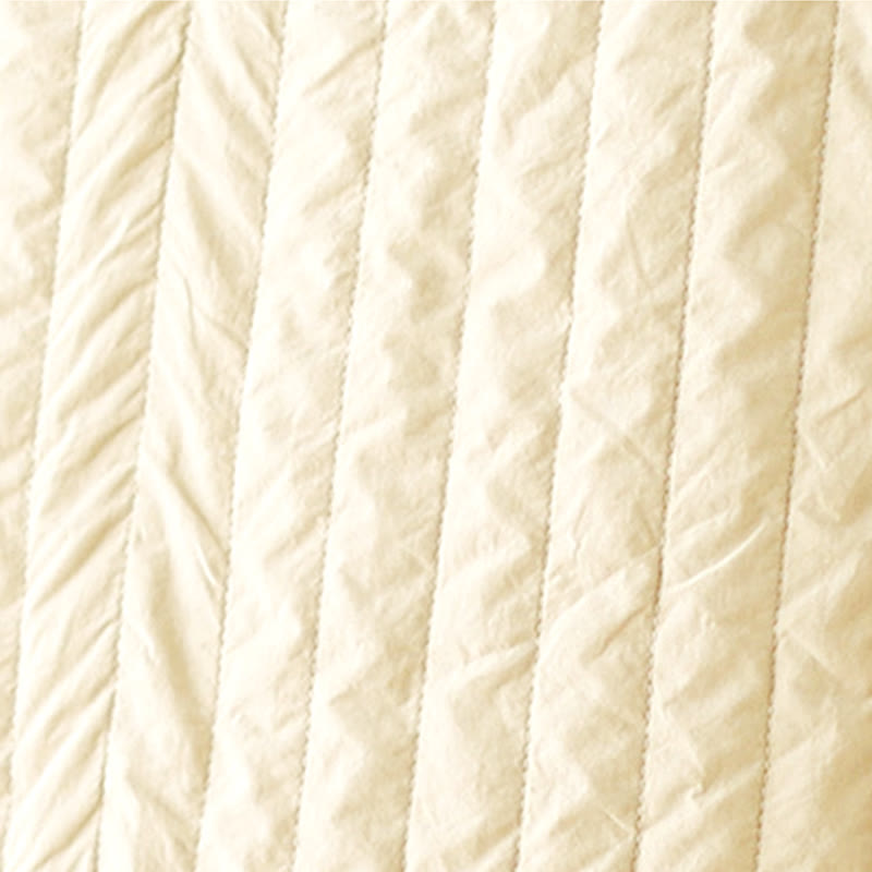 Giacca termica in cotone a maniche lunghe con colletto rialzato e design semplice da donna Buddha Stones con tasca - image 13