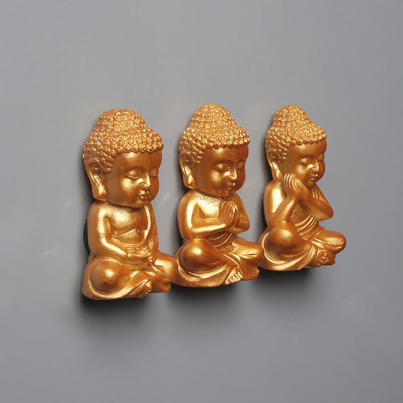 Buddha Stones Statua di Buddha Tathagata Frigorifero Magnete per frigorifero Decorazione per la casa - image 9