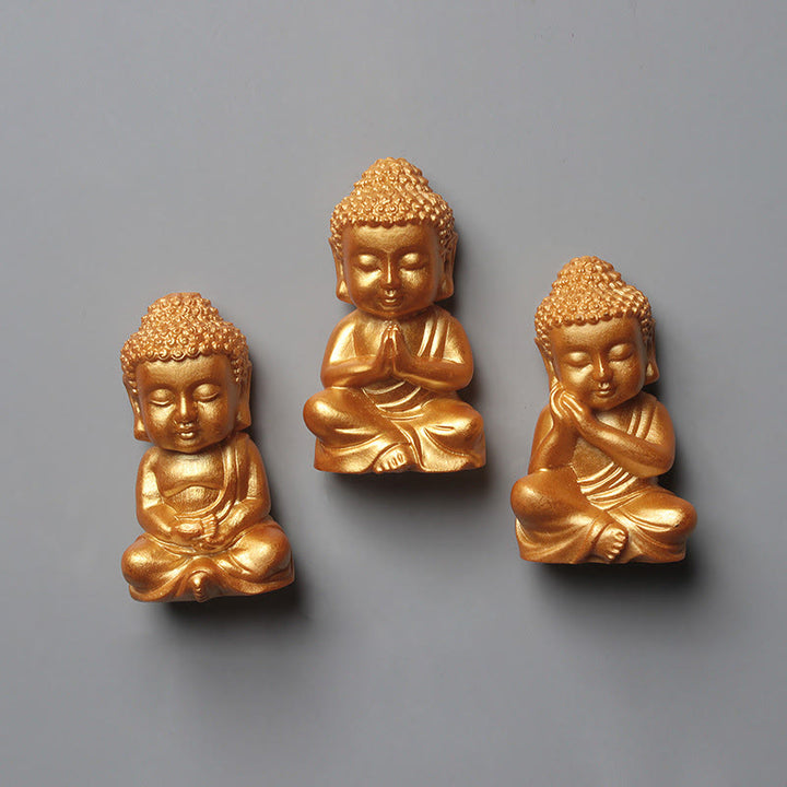 Buddha Stones Statua di Buddha Tathagata Frigorifero Magnete per frigorifero Decorazione per la casa - image 0